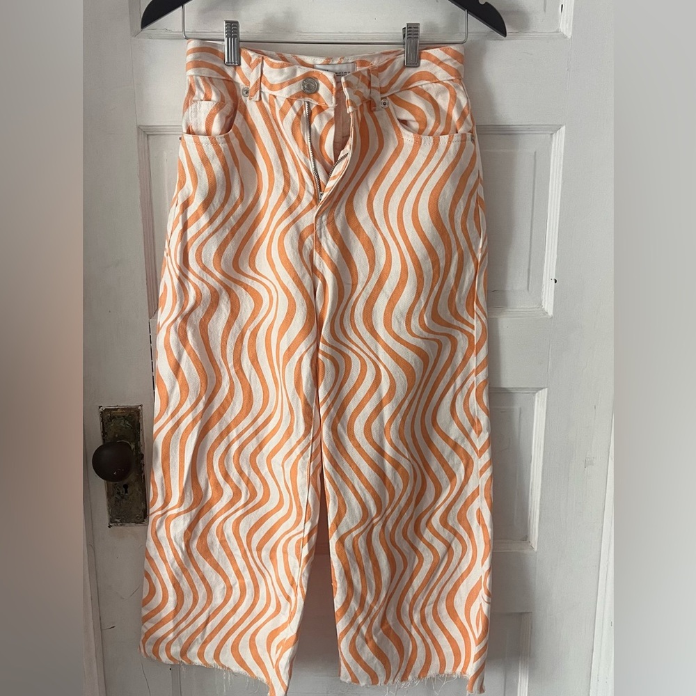 Zara wide leg Capri